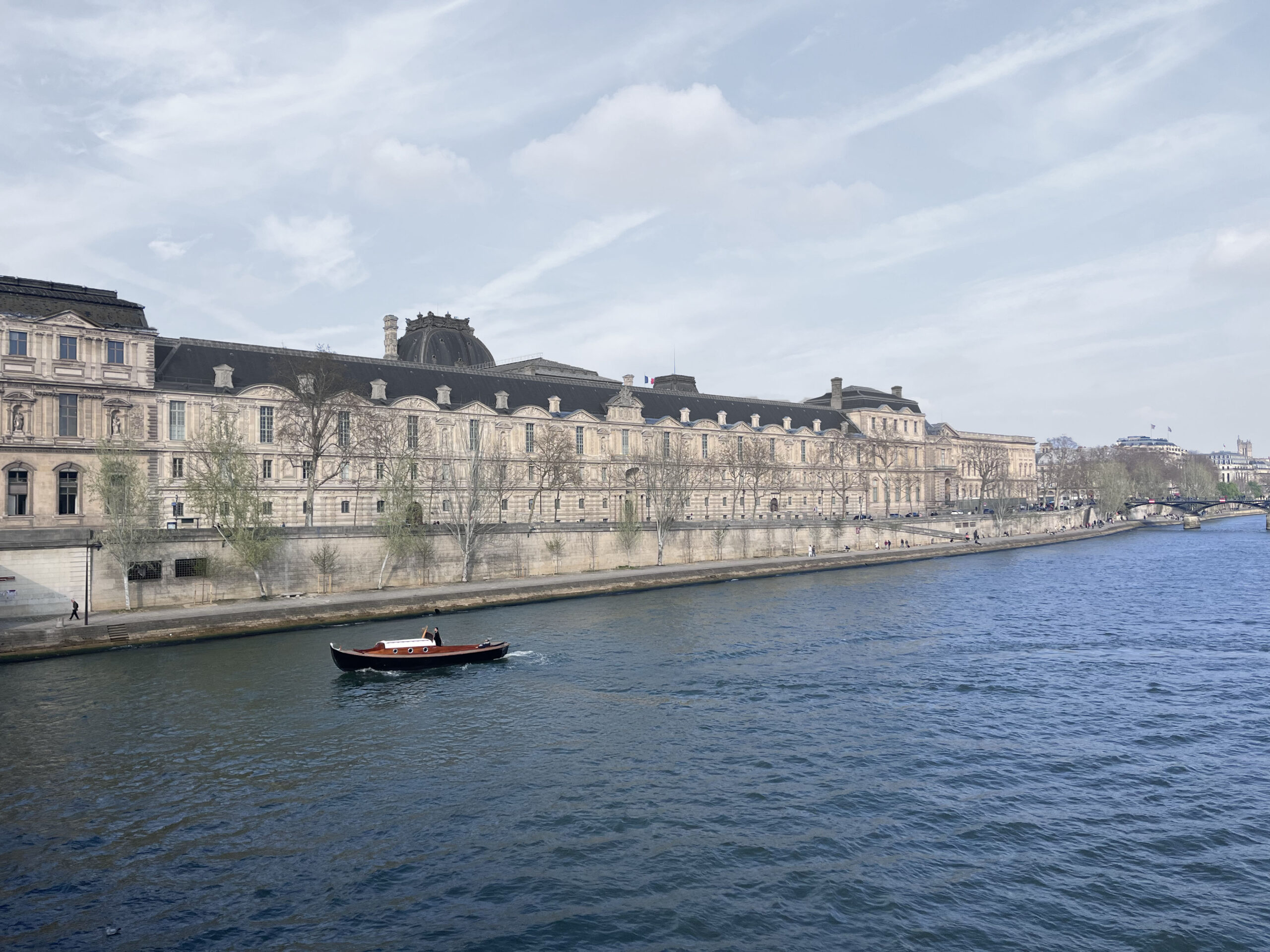 Nouvelle Vague: the first and only pinasse on the Seine
